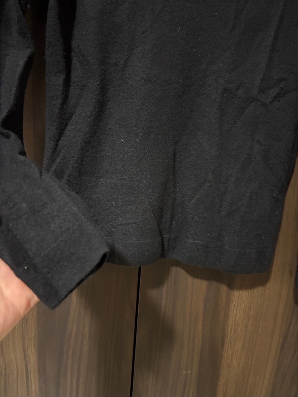 Black V-Neck Sweater - The Cashmere Project - Picture 3 of 3